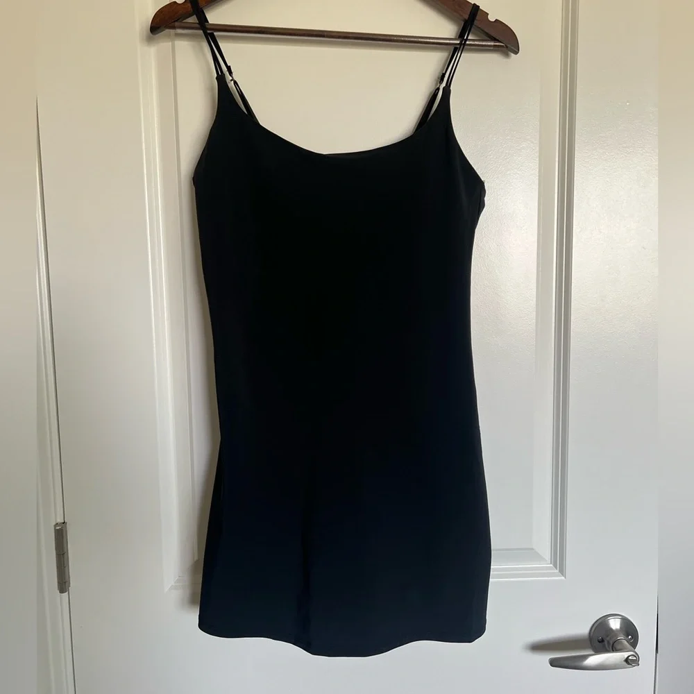 Abercrombie Traveler Exercise Mini Dress Onyx Black Small S - Picture 4 of 5